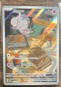 Pokemon Espurr 095/088 Evolutions Reverse Holo Psychic Basic 60 HP English - Image 1