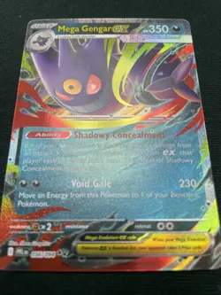 Mega Gengar Ex - ME02: Phantasmal Flames 56/94 Double Rare Pokemon TCG - - Image 1