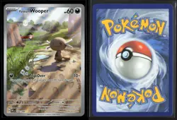 Paldean Wooper 102/094 Illustration Rare Phantasmal Flames Pokemon NM/M - Image 3