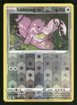 Lickitung 138/196 Common Lost Origin Pokemon Reverse Holo NM/M - Image 1