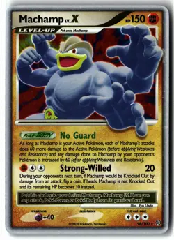 Machamp LV.X ⭐ 98/100 Holo LV.X Rare Stormfront 2008 Pokemon NM - Image 1