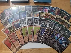 Mtg - Lot Of 44 Rare Showcase Cards - Image 1