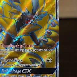 Pokemon TCG Zeraora GX Full Art Holo Ultra Rare HP190 SM-Lost Thunder 201/214 - Image 4