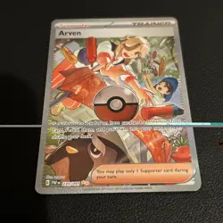 Pokemon TCG Trainer Arven 235/091 Paldean Fates - Image 2