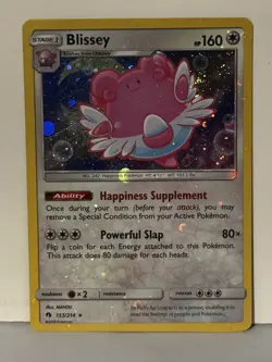 Blissey - (Cosmos Holo) 153/214 Miscellaneous Cards & Products LP Pokemon F - Image 1