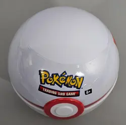 Pokemon Premier Ball Tin 2025 D25 with 3 Booster Packs 2 Sticker Sheets SEALED - Image 1