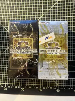 Yu-Gi-Oh! Limit Over Collection THE HEROES & THE RIVALS Sealed Box Set - Image 1