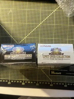Yu-Gi-Oh! Limit Over Collection THE HEROES & THE RIVALS Sealed Box Set - Image 3