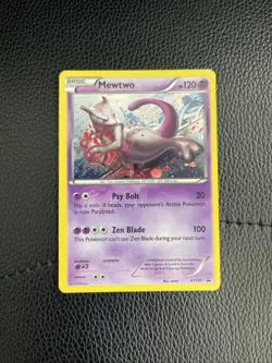 Mewtwo XY101 XY Black Star Promo Pokemon TCG Card Holo - Image 1