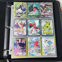 Huge Binder Collection Lot of 180 Pokemon Cards Mixed EX SV Holo Full Art LP/NM - Image 2