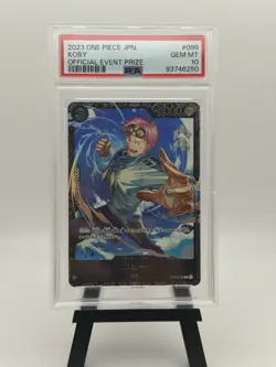 PSA 10 Koby OP02-098 Flagship Battle 2023 Limited Promo ONE PIECE Card Japanese - Image 1