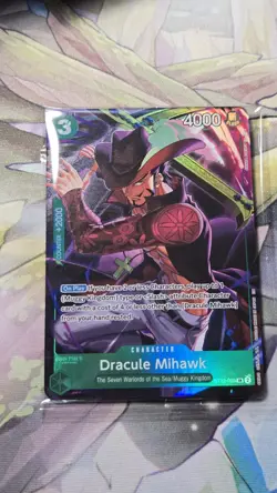 Dracule Mihawk (Illustration Box Vol.4) ST12-003 One Piece Promotion Cards Foil - Image 1