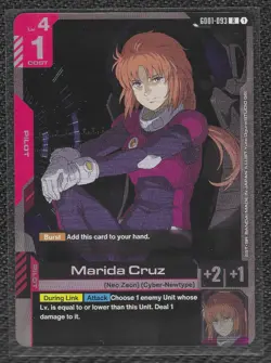 Marida Cruz - GD01-093 (R) NM - Gundam Card Game English - Image 1