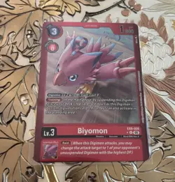 Digimon Card Game Biyomon Limited Foil EX9-008 Versus Monsters - Image 1