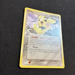 Pichu 76/110 ex Holon Phantoms Pokemon MP - Image 2