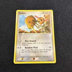 Doduo 62/112 ex Fire Red Leaf Green Pokemon LP - Image 1