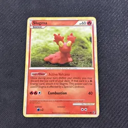 Slugma 67/90 HGSS Undaunted Pokemon NM - Image 1