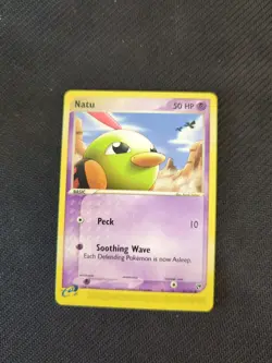 Natu 69/100 ex Sandstorm e Series Pokemon NM - Image 1