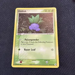 Oddish 68/101 ex Hidden Legends Pokemon LP - Image 1
