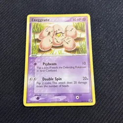 Exeggcute 33/112 ex Fire Red Leaf Green Pokemon LP - Image 1