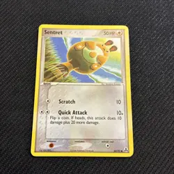 Sentret 62/92 ex Legend Maker Pokemon NM - Image 1