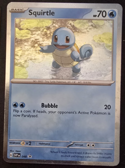 Bulbasaur Charmander Squirtle Pokemon Cards Cosmos Promo Set 046 047 048 NM 151 - Image 4