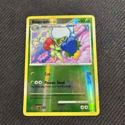 Roserade 81/147 Supreme Victors Reverse Holo Pokemon LP - Image 1