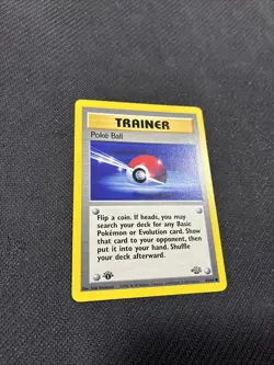 Poke Ball 64/64 1st Edition Jungle Pokemon NM - Image 2