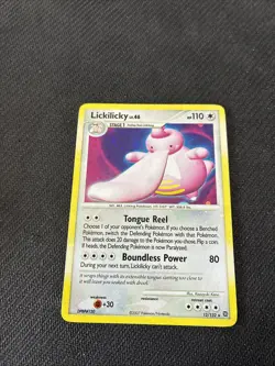 Lickilicky 12/132 Diamond And Pearl Secret Wonders Holo Bleed Rare Pokemon LP - Image 1