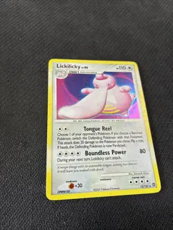 Lickilicky 12/132 Diamond And Pearl Secret Wonders Holo Bleed Rare Pokemon LP - Image 2