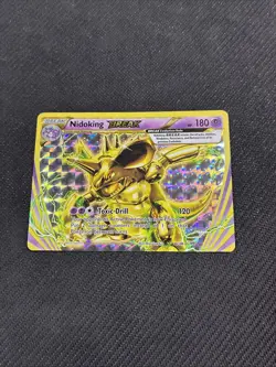 Nidoking Break 46/108 XY Evolutions Pokemon NM - Image 1