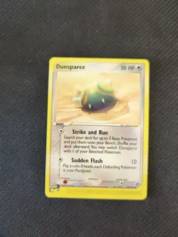 Dunsparce 60/100 ex Sandstorm e Series Pokemon NM - Image 1