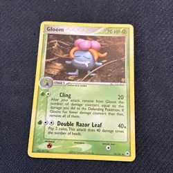 Gloom 35/101 ex Hidden Legends Pokemon LP - Image 1