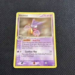 Haunter 34/112 ex Fire Red Leaf Green Pokemon LP - Image 1