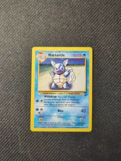 Wartortle 63/130 Base Set 2 Pokemon NM - Image 1
