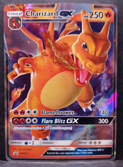 Charizard GX SM211 Hidden Fates Promo Pokemon Pokemon Card English Near Mint - Image 1