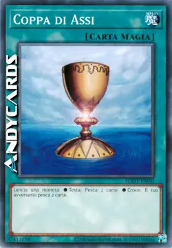 COPPA DI ASSI • (Cup Of Ace) • Comune • LODT IT050 • Unl 2024 • Yugioh! - Image 1