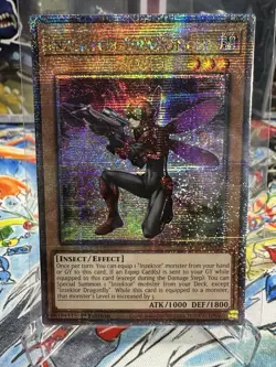 Yugioh Inzektor Dragonfly RA04-EN172 Quarter Century Secret Rare NM - Image 1