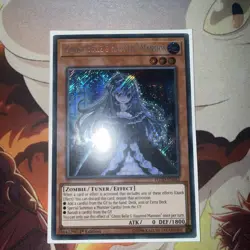 Ghost Belle & Haunted Mansion FLOD-EN033 Secret Rare Playset + albaz x2 - Image 4