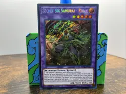 Secret Six Samurai - Rihan Spirit Warriors SPWA-EN006 Secret Rare Yugioh - Image 2
