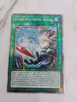 MOVE TODAY Yugioh! Sky Striker Special Maneuver - Lemnisgate! Starlight Rare NM - Image 1