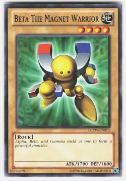 Beta the Magnet Warrior LCYW-EN013 : Yugi's World Yu-Gi-Oh Unlimited LP - Image 2