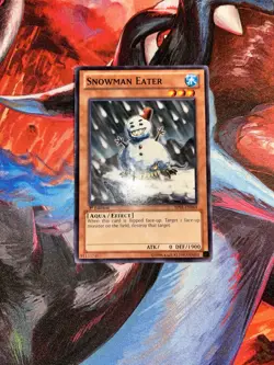 Yugioh! Snowman Eater BP01-EN064 Common 1st Edition Light Play - Image 1