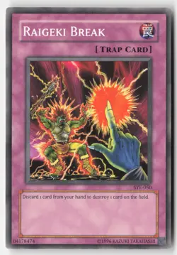 Yugioh - Raigeki Break SYE-050 Unlimited - Starter Deck: Yugi Evolution - Image 1