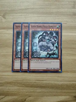 Yu-Gi-Oh! - Super-Nimble Mega Hamster 3X- Super Rare / Holo - RA02-EN004 - Image 1