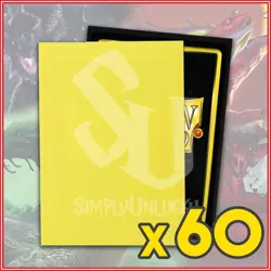Lightning 60 Dual Matte Dragon Shield Sleeves Japanese Size 🐉for Yugioh - Image 1