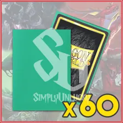Aurora 60 Matte Dragon Shield Sleeves Japanese Size 🐉for Yugioh Vanguard - Image 1