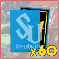 Sapphire 60 Matte Dragon Shield Sleeves Japanese Size 🐉for Yugioh - Image 1