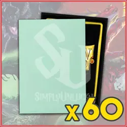 Eucalyptus 60 Dual Matte Dragon Shield Sleeves Japanese Size 🐉for Yugioh - Image 1