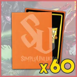 Amber 60 Matte Dragon Shield Sleeves Japanese Size 🐉for Yugioh Vanguard - Image 1